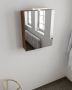 Mondiaz Spiegelkast Vico Cube | 80x70 cm | 1 Deur | Zonder verlichting | Antraciet - Thumbnail 3