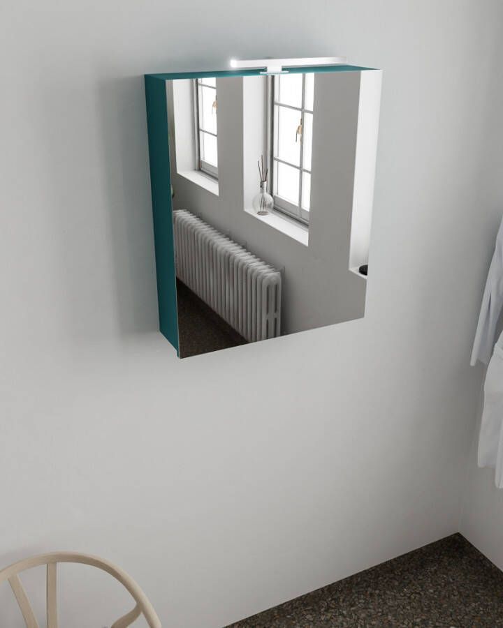 Mondiaz Cubb spiegelkast 60x70x16cm met 1 deur Smag