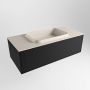 Mondiaz ERIN 100cm badmeubelset onderkast kleur Urban met 1 lade Wastafel RIDGE midden 1 kraangat kleur Linen ERIN12282 - Thumbnail 3
