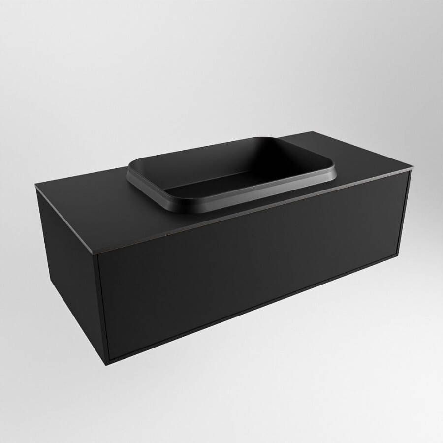 Mondiaz Erin badmeubel 100cm Urban Ridge wastafel Urban Midden zonder kraangat