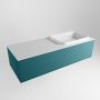Mondiaz ERIN 120cm badmeubelset onderkast kleur Smag met 1 lade Wastafel RIDGE rechts 1 kraangat kleur Talc ERIN10452 - Thumbnail 3