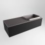 Mondiaz ERIN 120cm badmeubelset onderkast kleur Urban met 1 lade Wastafel RIDGE rechts 1 kraangat kleur Dark grey ERIN11540 - Thumbnail 3