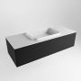 Mondiaz ERIN 120cm badmeubelset onderkast kleur Urban met 1 lade Wastafel RIDGE midden zonder kraangaten kleur Talc ERIN10039 - Thumbnail 3