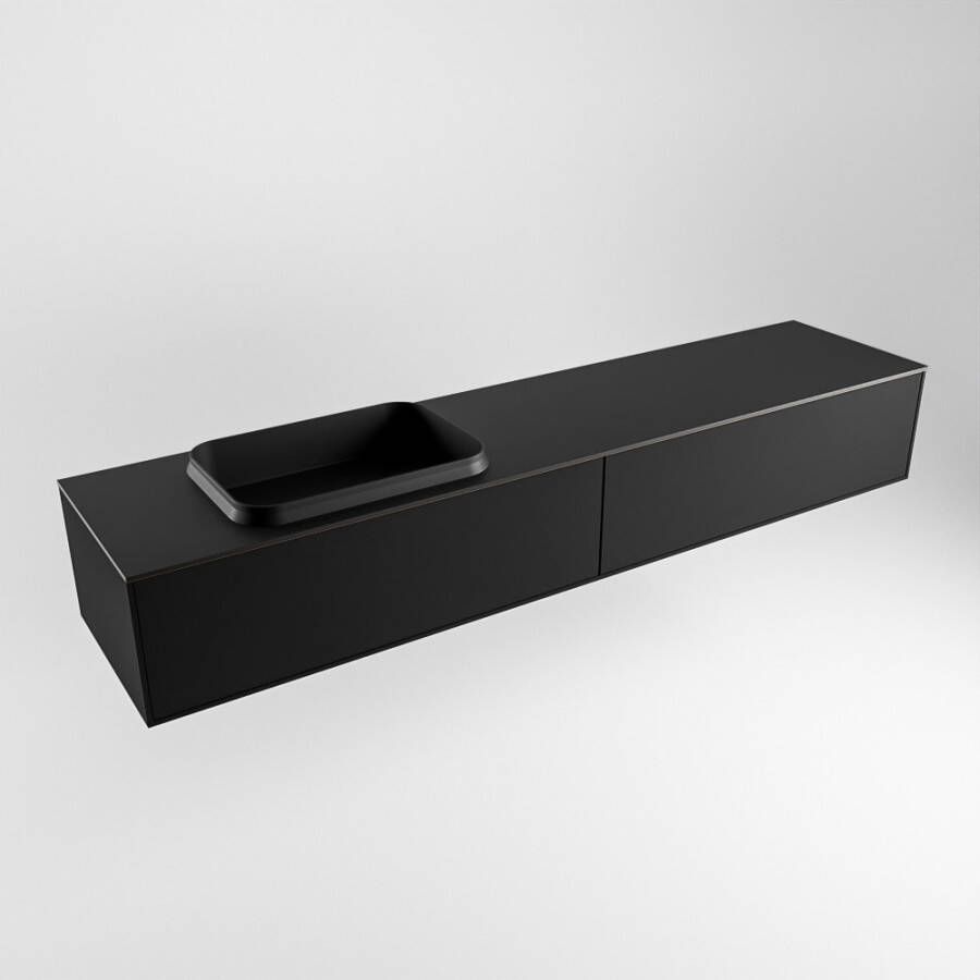 Mondiaz Erin badmeubel 200cm Urban Ridge wastafel Urban Links met 1 kraangat