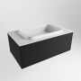 Mondiaz ERIN 80cm badmeubelset onderkast kleur Urban met 1 lade Wastafel RIDGE midden 1 kraangat kleur Talc ERIN10036 - Thumbnail 3