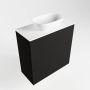 Mondiaz Fowy toiletmeubel 50x50x23cm urban mat 0 kraangaten wasbak: midden 1 deur solid surface met blad MDF kleur wasbak: wit FOWY59006urbantalc - Thumbnail 2