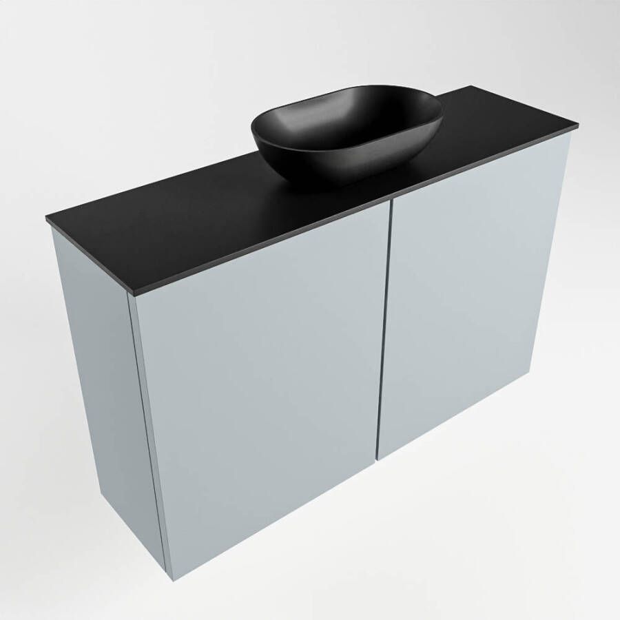 Mondiaz Fowy fonteinmeubel 80cm Clay Waskom midden Urban Urban met 1 kraangat