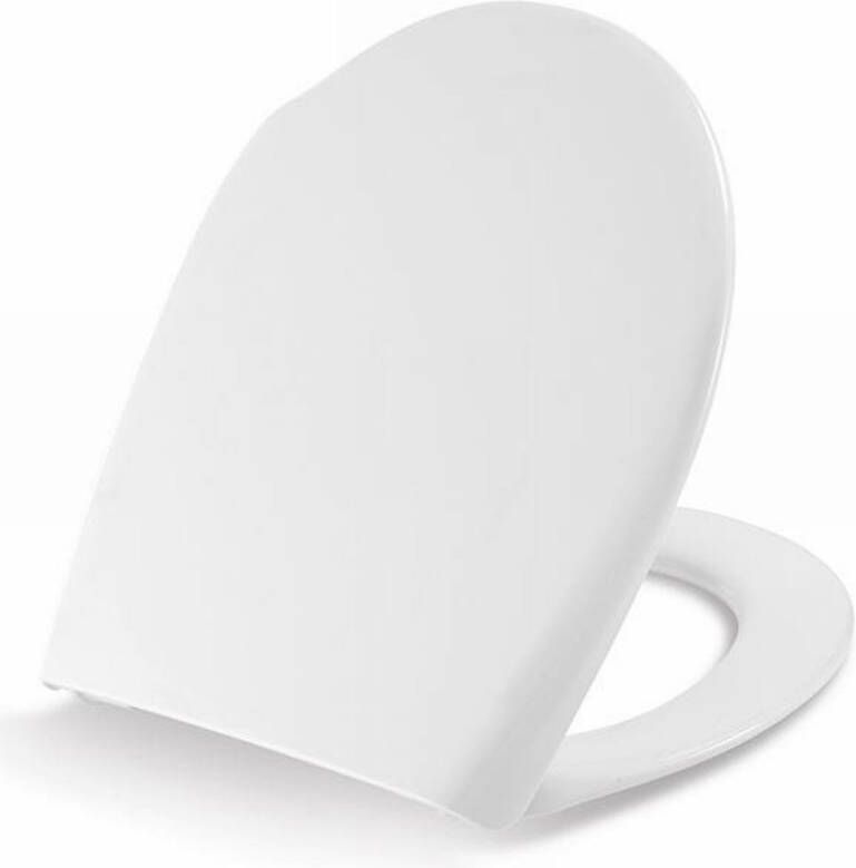 Pressalit Calmo closetzitting softclose inclusief uni scharnier inclusief kantelbevestiging wit 556000-d02999 - Foto 2