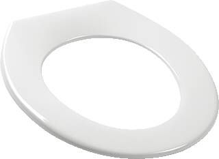 Pressalit Objecta closetzitting zwart voor universele toiletpot zitting deksel duroplast