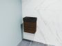 Proline Loft fonteinmeubel 40cm hardsteen kraangat links onderkast cabana oak - Thumbnail 1