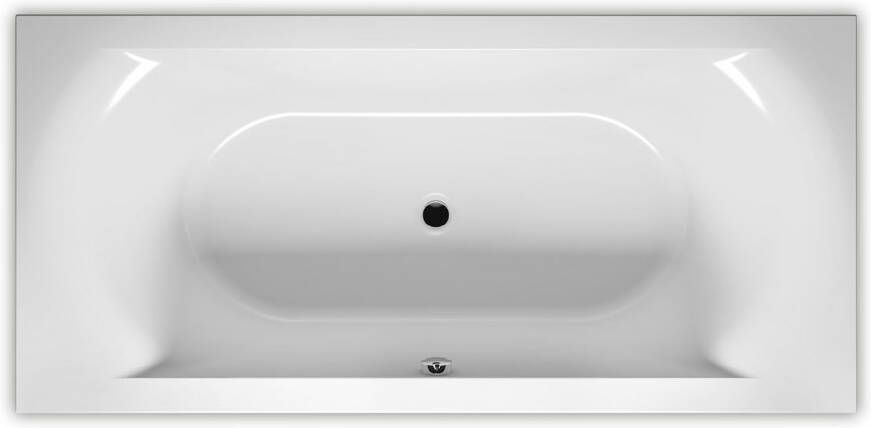 Riho Lima inbouwbad 2-persoons 180x80cm glans wit acryl - Foto 2