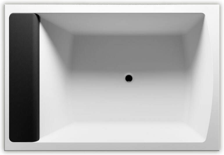 Riho Savona inbouwbad 190x130cm acryl wit