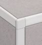 Schluter Jolly-AC EV buitenhoek H=12 5mm zuiver mat wit - Thumbnail 1