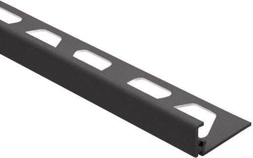Schluter Jolly-TS tegelprofiel L=300cm H=10mm structuur-gecoat donker antraciet