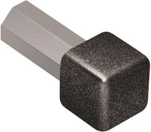 Schluter Quadec-A ED buitenhoek H=10mm licht antraciet