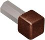 Schluter Quadec-A ED buitenhoek H=10mm roestbruin - Thumbnail 1