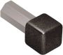 Schluter Quadec-A ED buitenhoek H=12 5mm donker antraciet - Thumbnail 1