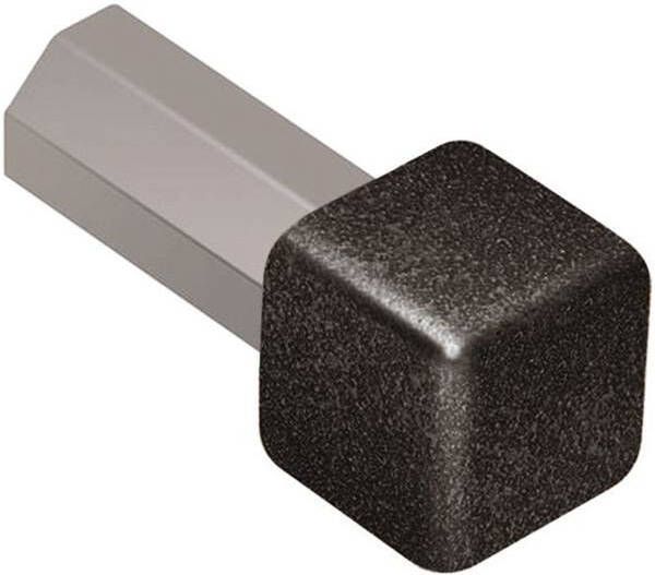 Schluter Quadec-A ED buitenhoek H=8mm donker antraciet