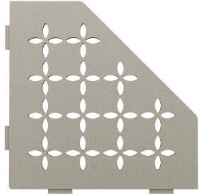 Schluter Shelf-E-S2 hoekplanchet 19 5x19 5cm Floral steengrijs