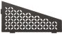 Schluter Shelf-E-S3 planchet 29.5x15.4x0.5cm inbouw Perforatie: Floral gecoat donker antraciet ses3d5tsda - Thumbnail 2