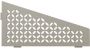 Schluter Shelf-E-S3 planchet 29.5x15.4x0.5cm inbouw Perforatie: Floral gecoat steengrijs ses3d5tssg - Thumbnail 2