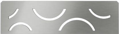 Schluter Shelf-N-S1 planchet 30x8 7cm voor Kerdi-Board nissen Curve RVS geborsteld