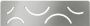 Schluter Shelf-N-S1 planchet 30x8.7x0.5cm inbouw Rechthoek Perforatie: Curve RVS geborsteld sns1d6eb - Thumbnail 2