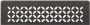 Schluter Shelf-N-S1 planchet 30x8.7x0.5cm inbouw Rechthoek Perforatie: Floral gecoat donker antraciet sns1d5tsda - Thumbnail 2