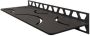 Schluter Shelf-W-S1 planchet 30x11.5x0.5cm inbouw Rechthoek Perforatie: Curve gecoat donker antraciet sws1d6tsda - Thumbnail 2