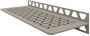 Schluter Shelf-W-S1 planchet 30x11.5x0.5cm inbouw Rechthoek Perforatie: Floral gecoat steengrijs sws1d5tssg - Thumbnail 2