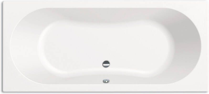 Douche Concurrent Ligbad Sealskin Get Wet Optimo Duobad 180x80x47 Wit