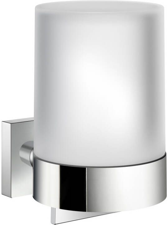 Smedbo House zeepdispenser chroom mat glas RK361