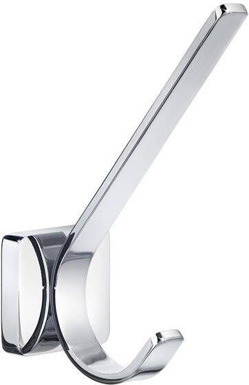 Smedbo Ice Handdoekhouder 4.5x13.3x12cm zelfklevend boren Massief messing Chroom OK358