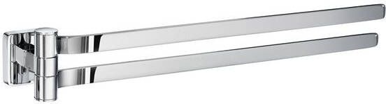 Smedbo Ice Handdoekhouder 40cm draaibaar chroom OK326