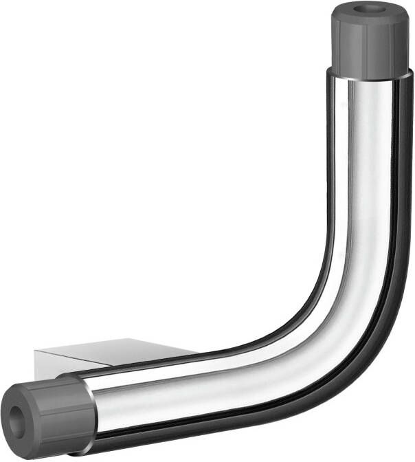 Smedbo Verbindingsstuk Greep Living L-vorm Links 10x10 cm Gepolijst Chroom