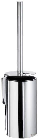 Smedbo Pool WC-borstelgarnituur 10.6x43.5x8.9cm zelfklevend boren Massief messing Chroom ZK332 - Foto 1