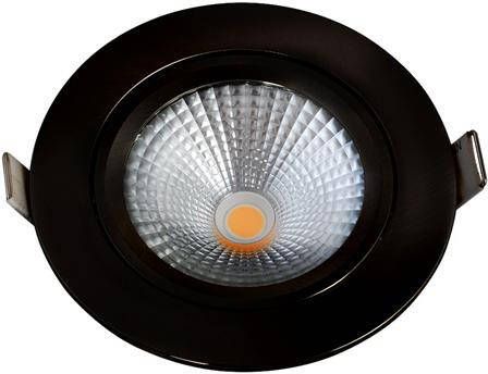 Solar Light Bath LED inbouwspot IP44 2200-3000K rond zwart dim to warm