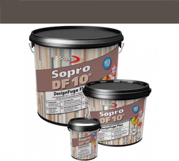 Sopro DF 10 Flexible voegmortel ebbenhout nr. 62 1kg