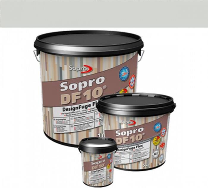Sopro Vloer- en wandtegel Voegmortel DF 10 Flexibel manhatten nr. 77 1kg Grijs SOP5029 - Foto 2