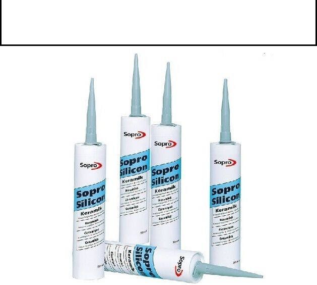 Douche Concurrent Siliconenkit Sopro Wit 10 A 310 ML