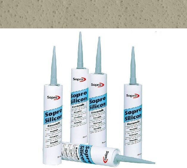 Sopro Silicone kit Zandgrijs nr. 18 a 310ML Grijs SOP10121