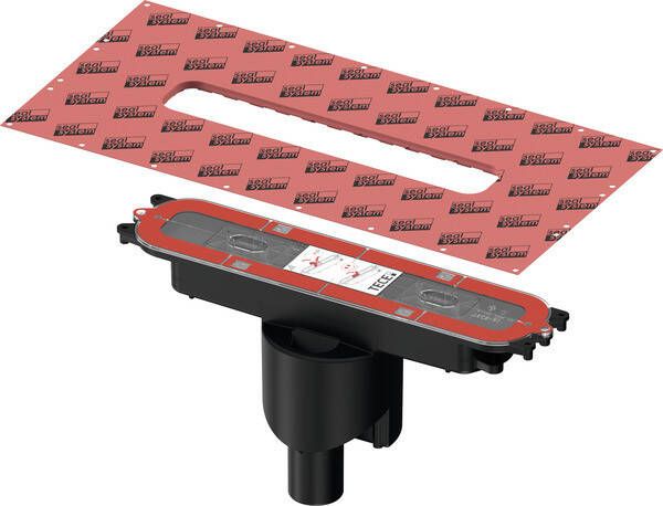 Horizontale afvoer DN-50 rond - Wedi douchevloeren