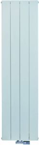 THERMRAD Alusoft radiator 1273W recht verticaal buis ovaal 6 aansluitingen hxlxd 1800x360x76mm mat wit