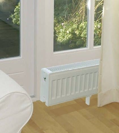 THERMRAD Super 8 Compact paneelradiator 2925W Type 33 geprofileerd 8 aansluitingen hxdxl 200x165x3000mm glans wit RAL9016 - Foto 2
