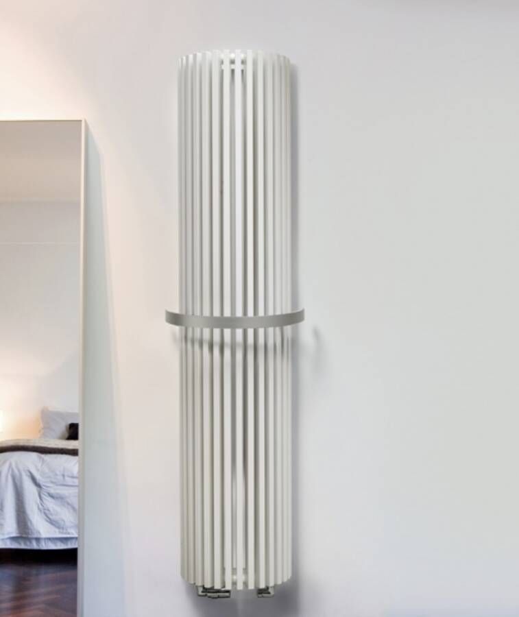 Vasco Zana ZV-O halfronde radiator 47 3x180cm 2094W wit RAL 9016