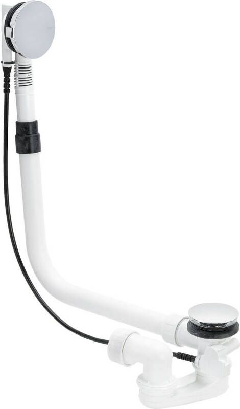 Viega Multiplex badafvoer en overloopcombinatie met waste voor speciaal bad chroom 364182 - Foto 2