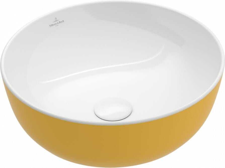 Villeroy & Boch Artis opzetwastafel 43cm rond Indian summer 417943bcw9