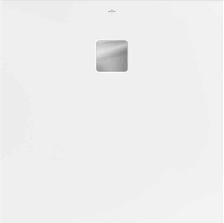 Villeroy & Boch Excello douchevloer 100x100x4cm polyurethaan acryl alpin white uda1010exc1v-01