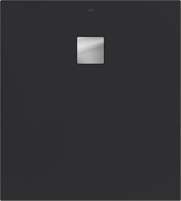 Villeroy & Boch Excello douchevloer 100x90cm polyurethaan acryl Anthracite uda1090exc2v-1s