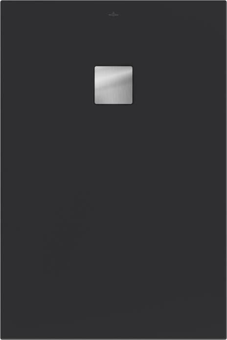 Villeroy & Boch Excello douchevloer 120x80cm polyurethaan acryl Anthracite uda1280exc2v-1s